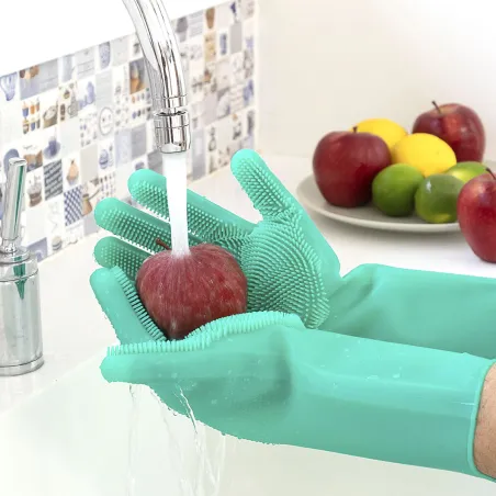 Daugiafunkcinės silikoninės pirštinės InnovaGoods